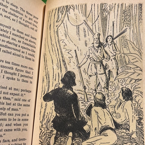 Robinson Crusoe The Life and Adventures of by Daniel Defoe 1955 Hardcover Book - Picture 15 of 16